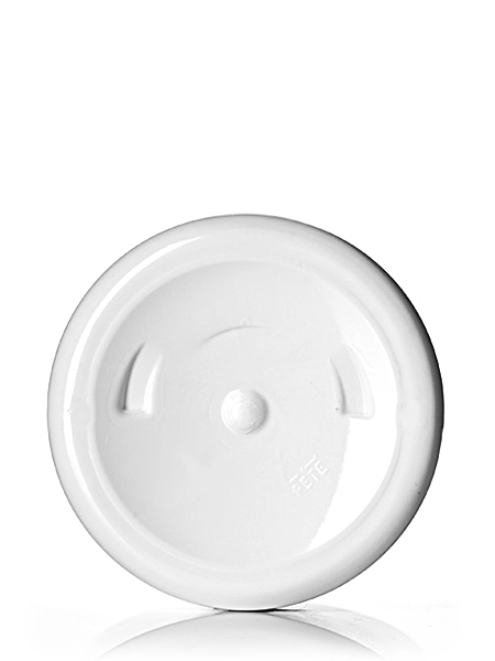 12 oz White PET Plastic Squat Boston Round Bottle – B279W