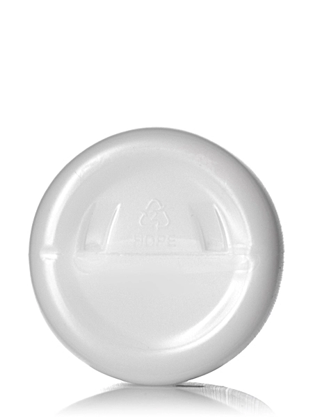 12 oz Natural-Colored HDPE Plastic Boston Round Bottle – B283