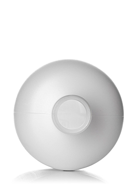 12 oz Natural-Colored HDPE Plastic Boston Round Bottle – B283