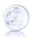 8 oz clear PET plastic cylinder round bottle with 24-410 neck finish