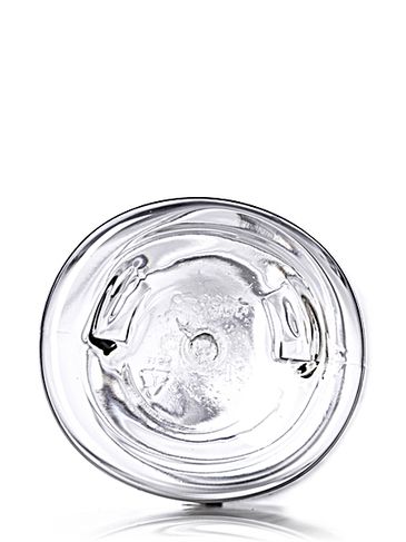 8 oz clear PET plastic tapered naples oval bottle with 24-410 neck finish