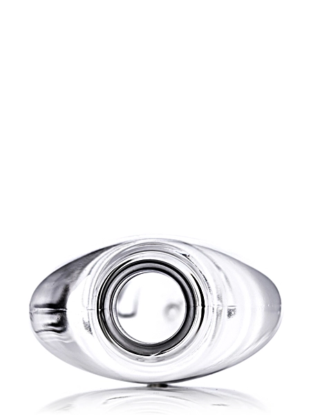 8 oz Clear PET Plastic Tapered Naples Oval Bottle – B296A