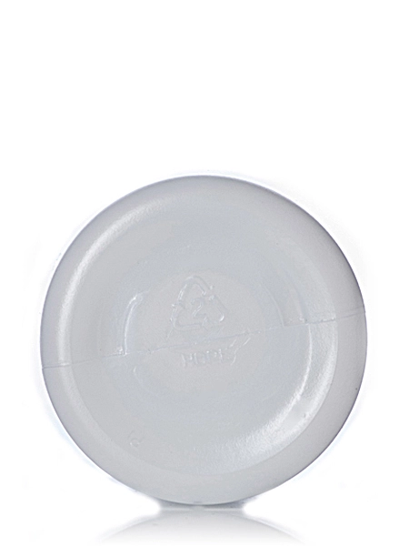 8 oz Natural-Colored HDPE Plastic Cylinder Round Bottle – B304A