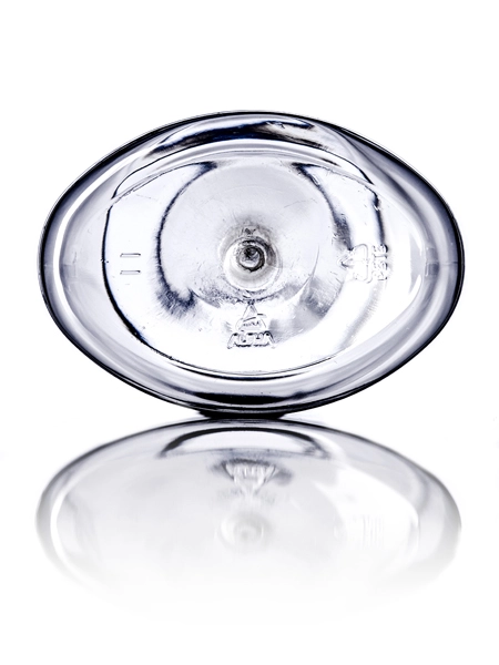 8 oz Clear PET Plastic Capri Oval Bottle – B305