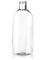 8 oz clear PET plastic capri oval bottle with 24-415 neck finish