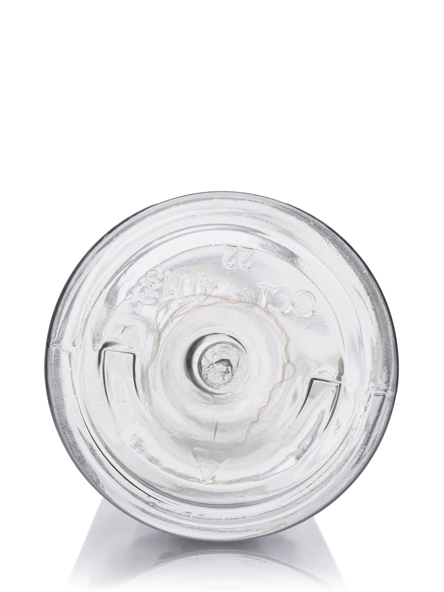 8 oz Clear 25% PCR PET Plastic Cosmo Round Bottle – B311CLPCR25