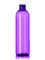 8 oz purple PET plastic bullet round bottle with 24-410 neck finish