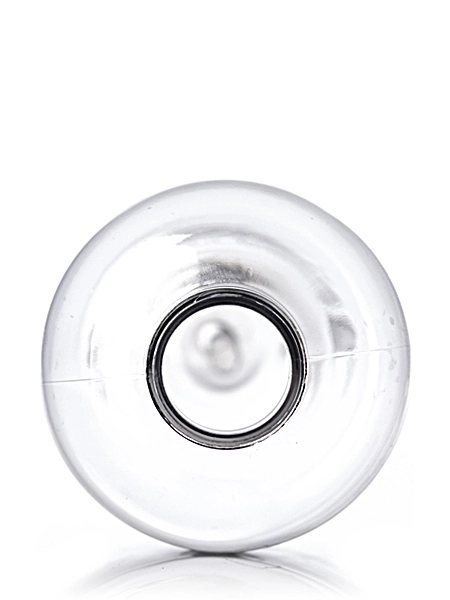 8 oz Clear PET Plastic Boston Round Bottle – B320