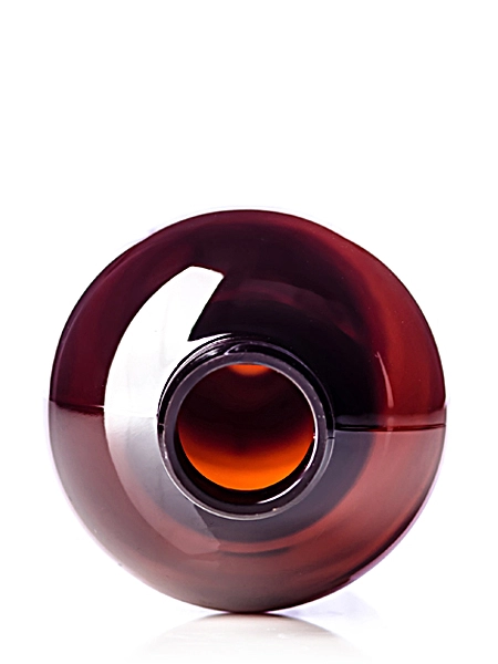 8 oz Amber PET Plastic Boston Round Bottle – B320A