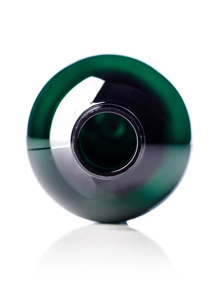 8 oz Green PET Plastic Boston Round Bottle – B320G