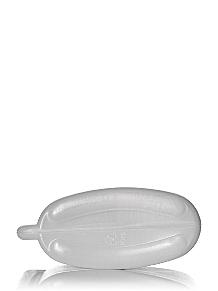 8 oz Natural-Colored HDPE Plastic Twin-Neck Bottle (requires 2 Caps) – B325