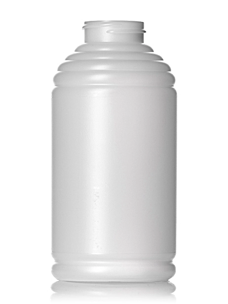 16 oz Natural-Colored HDPE Plastic Skep Honey Bottle (24 oz of Honey) – B326R