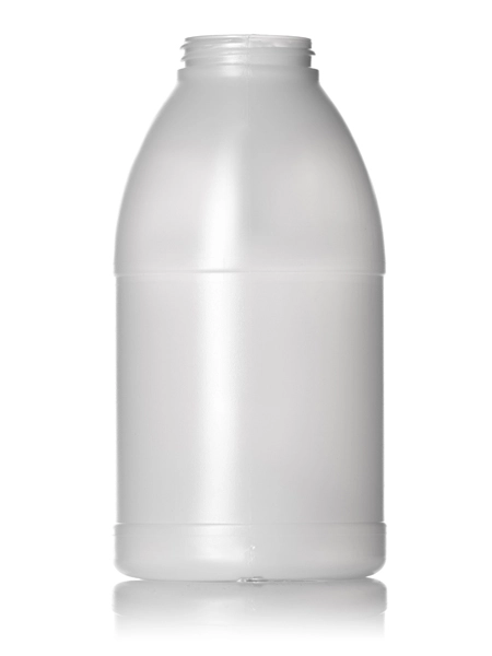 3 lb Natural-Colored HDPE Plastic Honey Bottle – B327-3