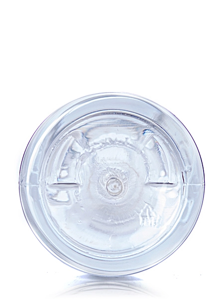 8 oz Clear PET Plastic Cosmo Round Bottle – B329