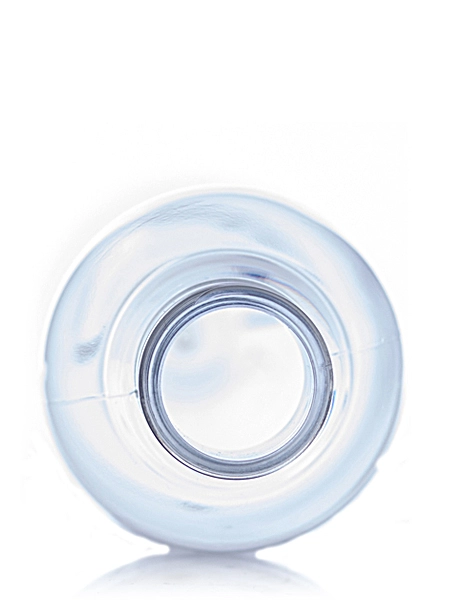8 oz Clear PET Plastic Cosmo Round Bottle – B329
