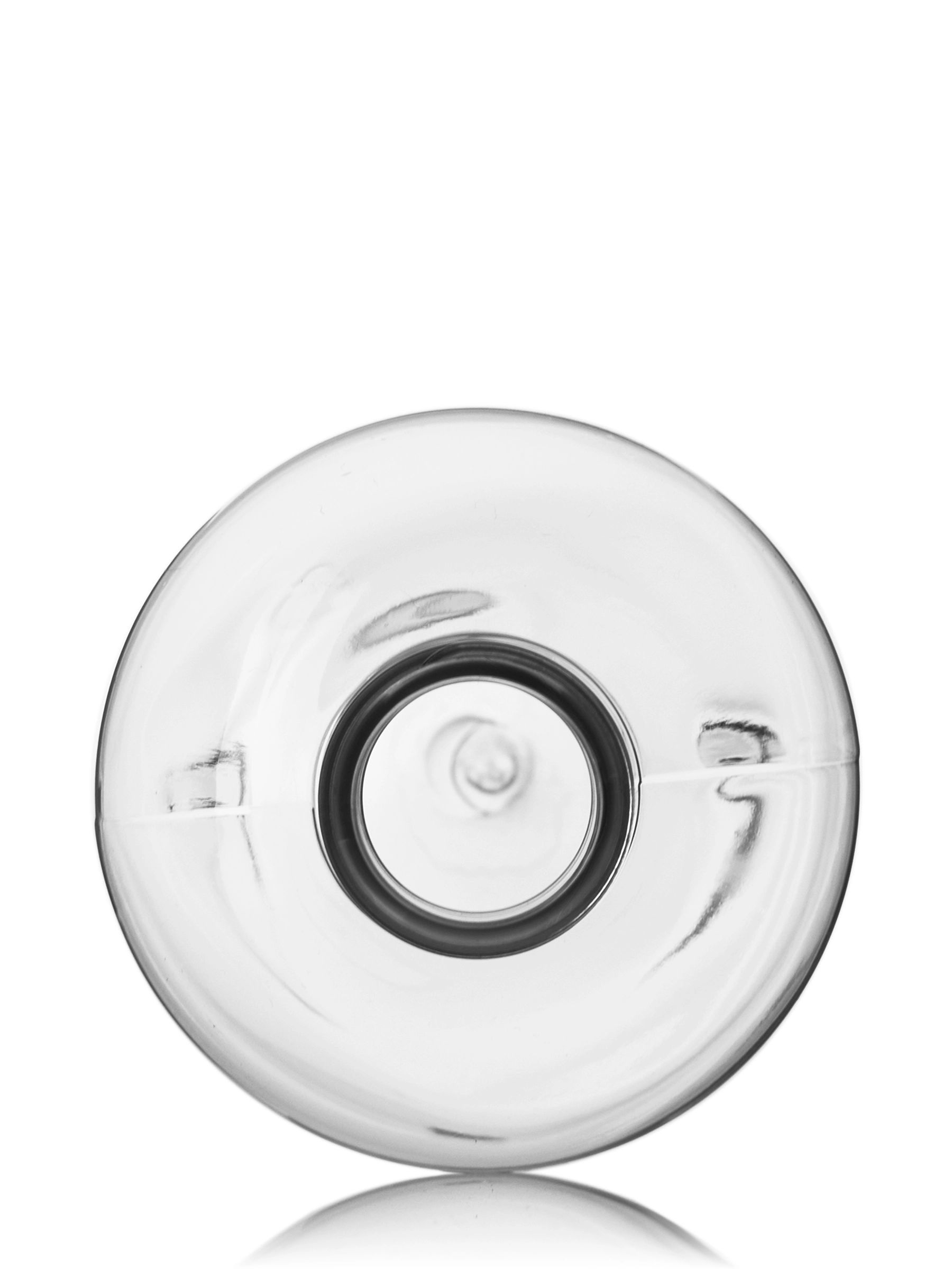 8 oz Clear PET Plastic Squat Boston Round Bottle – B332CL