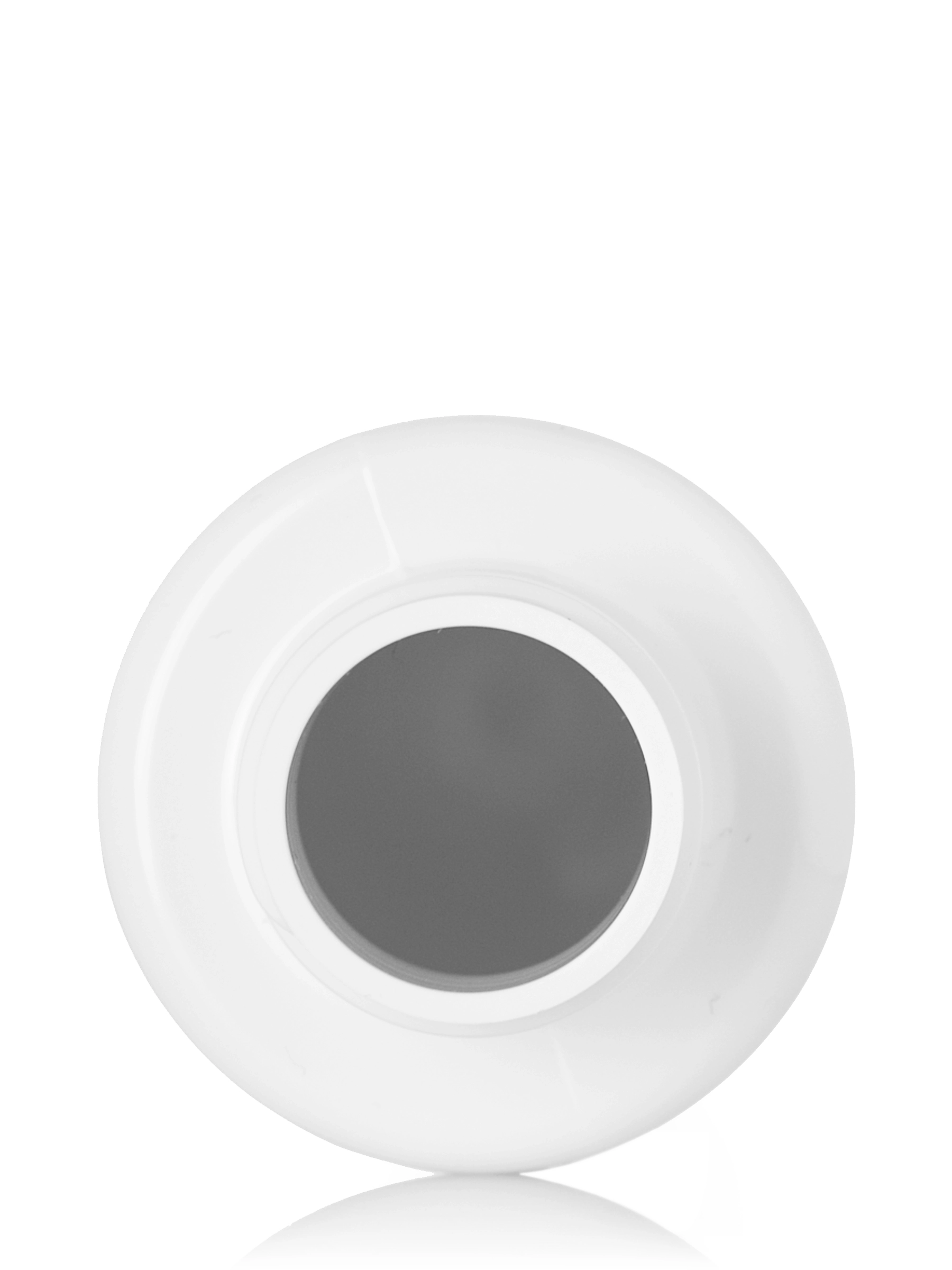 4 oz White PET Plastic Slim Cylinder Round Bottle – B342WH