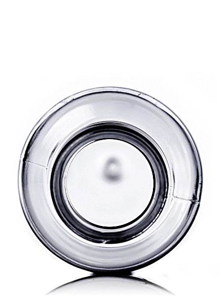4 oz Clear PET Plastic Cosmo Round Bottle – B344
