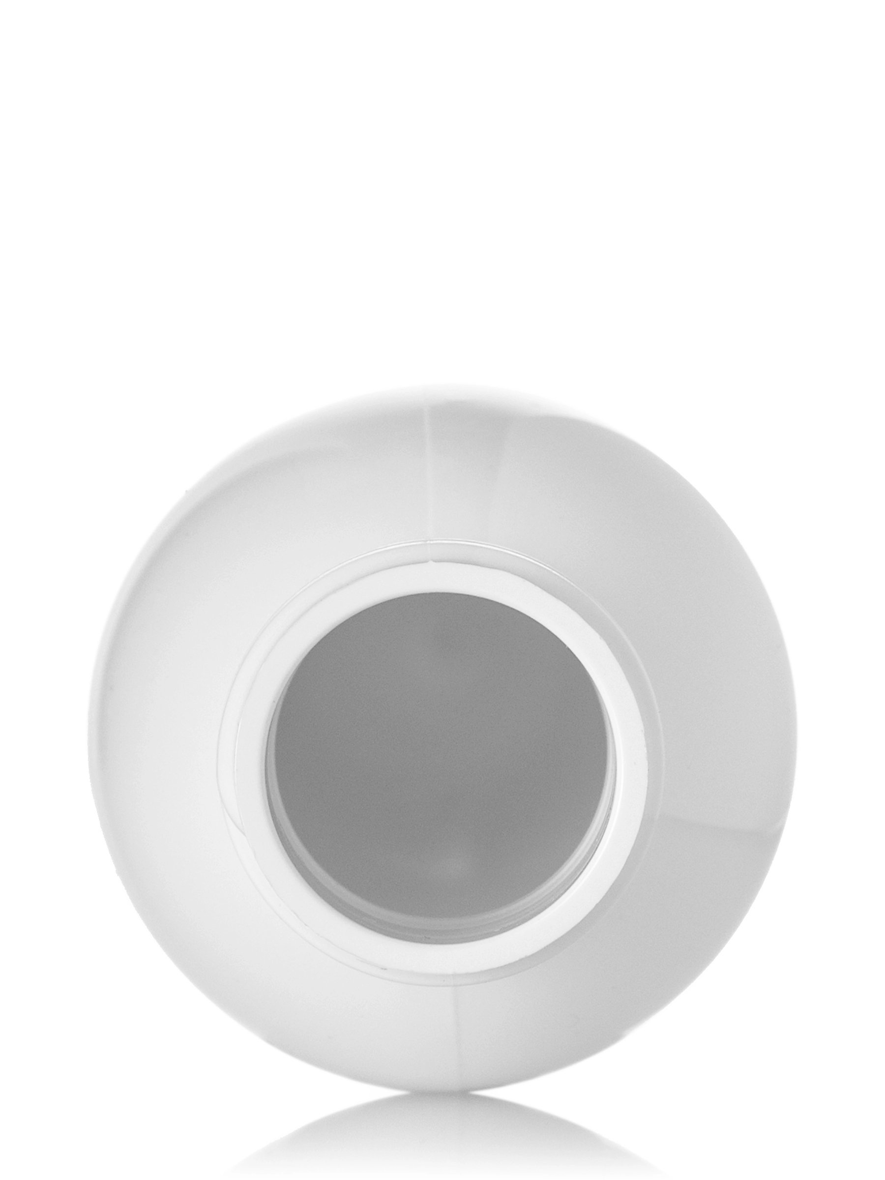 4 oz White PET Plastic Cosmo Round Bottle – B344WH