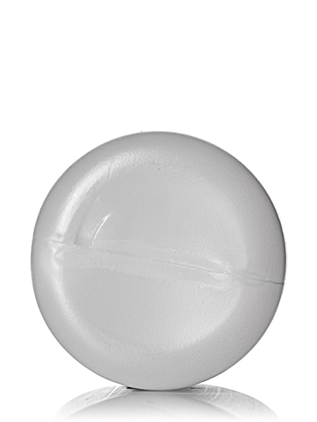 4 oz Natural-Colored HDPE Plastic Boston Round Bottle – B349