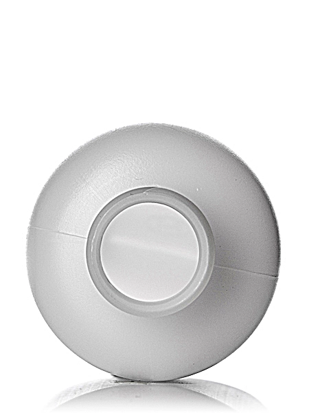 4 oz Natural-Colored HDPE Plastic Boston Round Bottle – B349