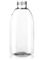 4 oz clear PET plastic capri oval bottle with 24-410 neck finish