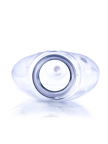 4 oz Clear PET Plastic Capri Oval Bottle – B354