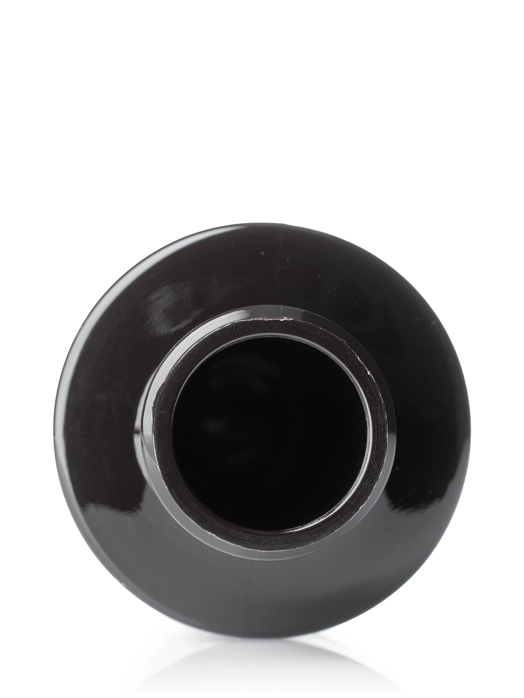 50 ml Dark Amber PET Plastic Cylinder Round Bottle – B367DA