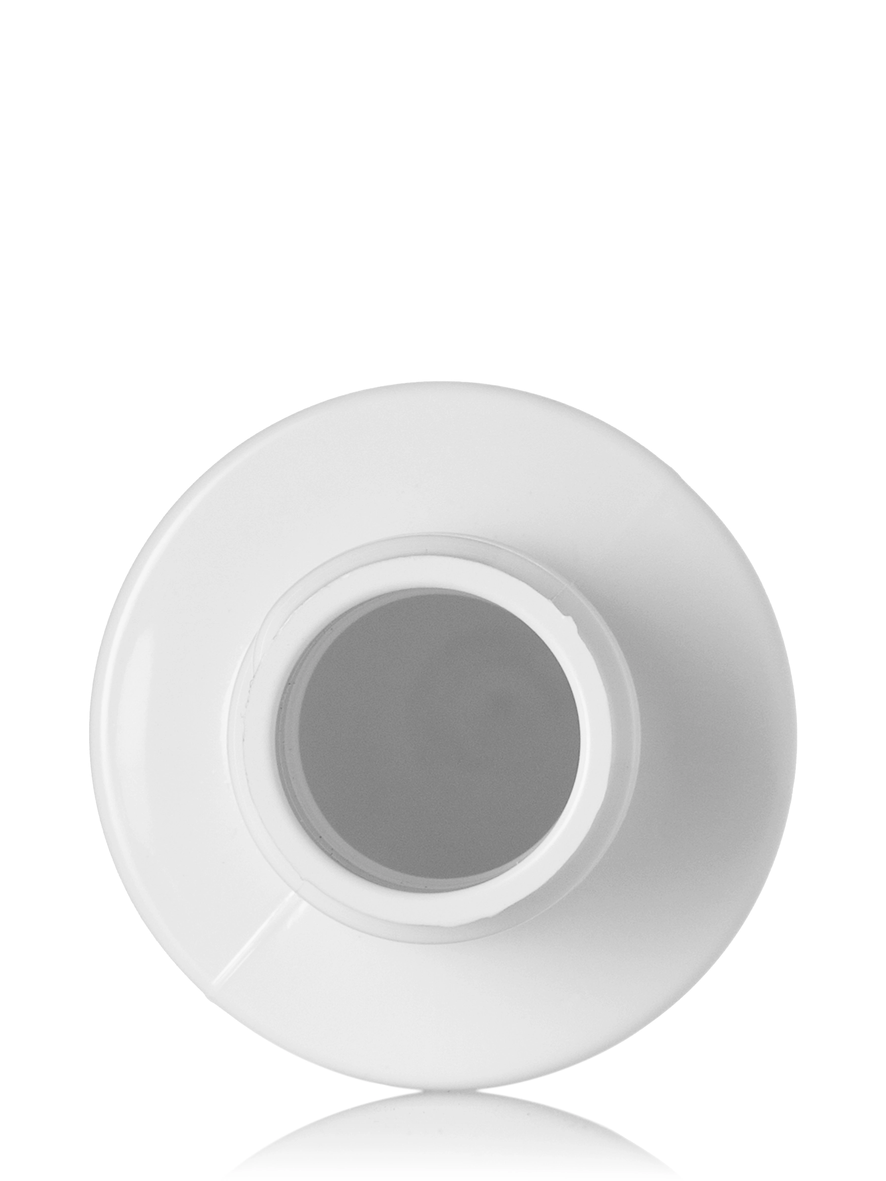 50 ml White PET Plastic Cylinder Round Bottle – B367WH