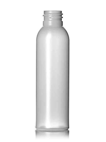 2 oz Natural-Colored HDPE Plastic Imperial Round Bottle – B379