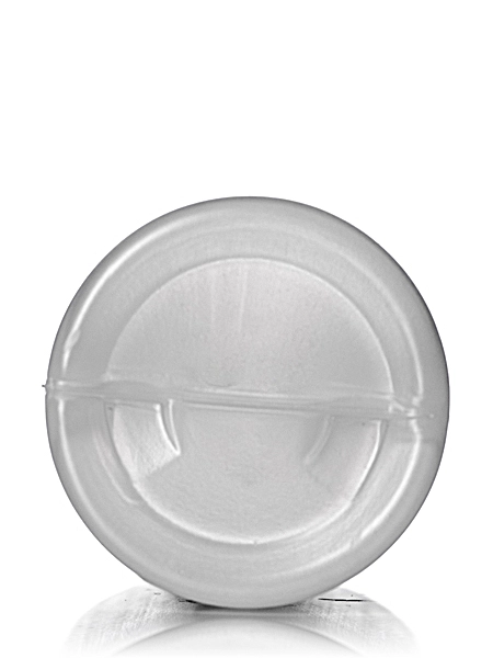 2 oz Natural-Colored HDPE Plastic Imperial Round Bottle – B379