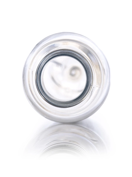 2 oz Clear PET Plastic Cosmo Round Bottle – B379S