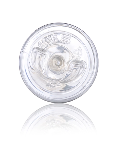 2 oz Clear PET Plastic Cosmo Round Bottle – B379S