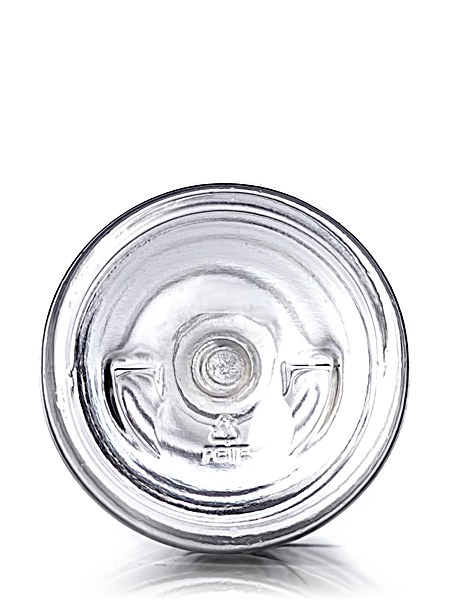 2 oz Clear PET Plastic Cylinder Round Bottle – B387