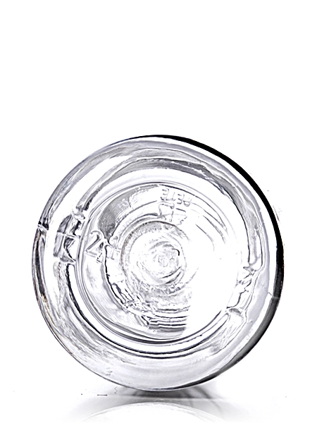 1 oz Clear PET Plastic Heavy Gram Weight Slim Cylinder Round Bottle – B390