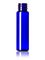 1 oz cobalt blue PET plastic slim cylinder round bottle with 20-410 neck finish