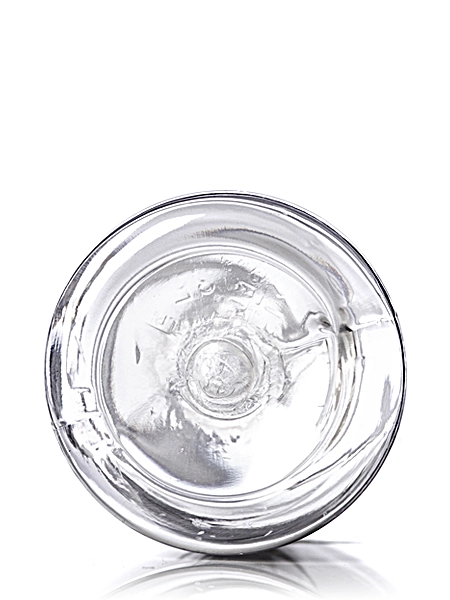 1 oz Clear PET Plastic Boston Round Bottle – B398