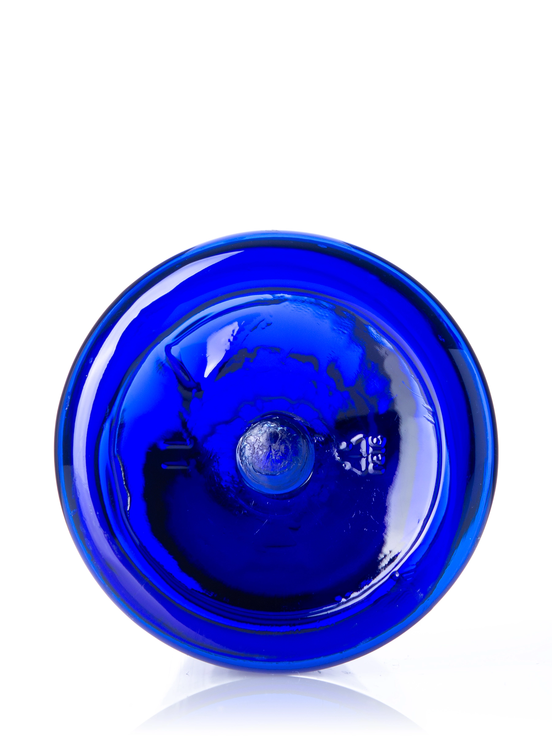1.5 oz Cobalt Blue PET Plastic Boston Round Bottle – B400BL