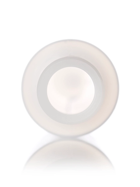 1 oz Natural-Colored HDPE Plastic Cylinder Round Bottle – B407