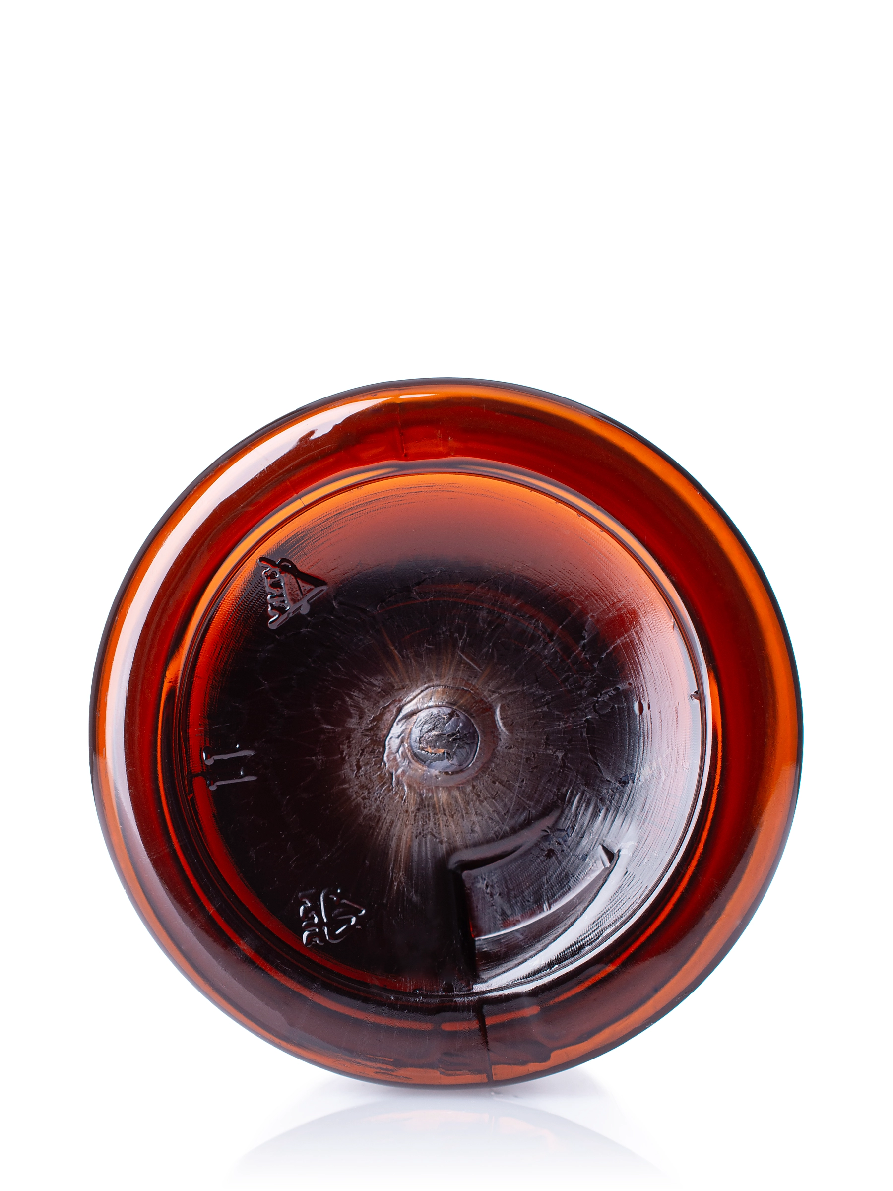 4 oz Amber PET Plastic Cylinder Round Bottle – B426AM