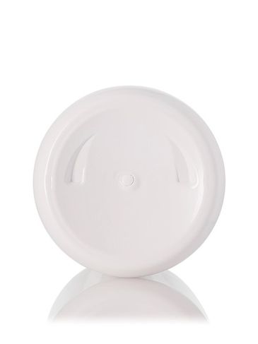 32 oz white PET plastic boston round bottle with 28-410 neck finish