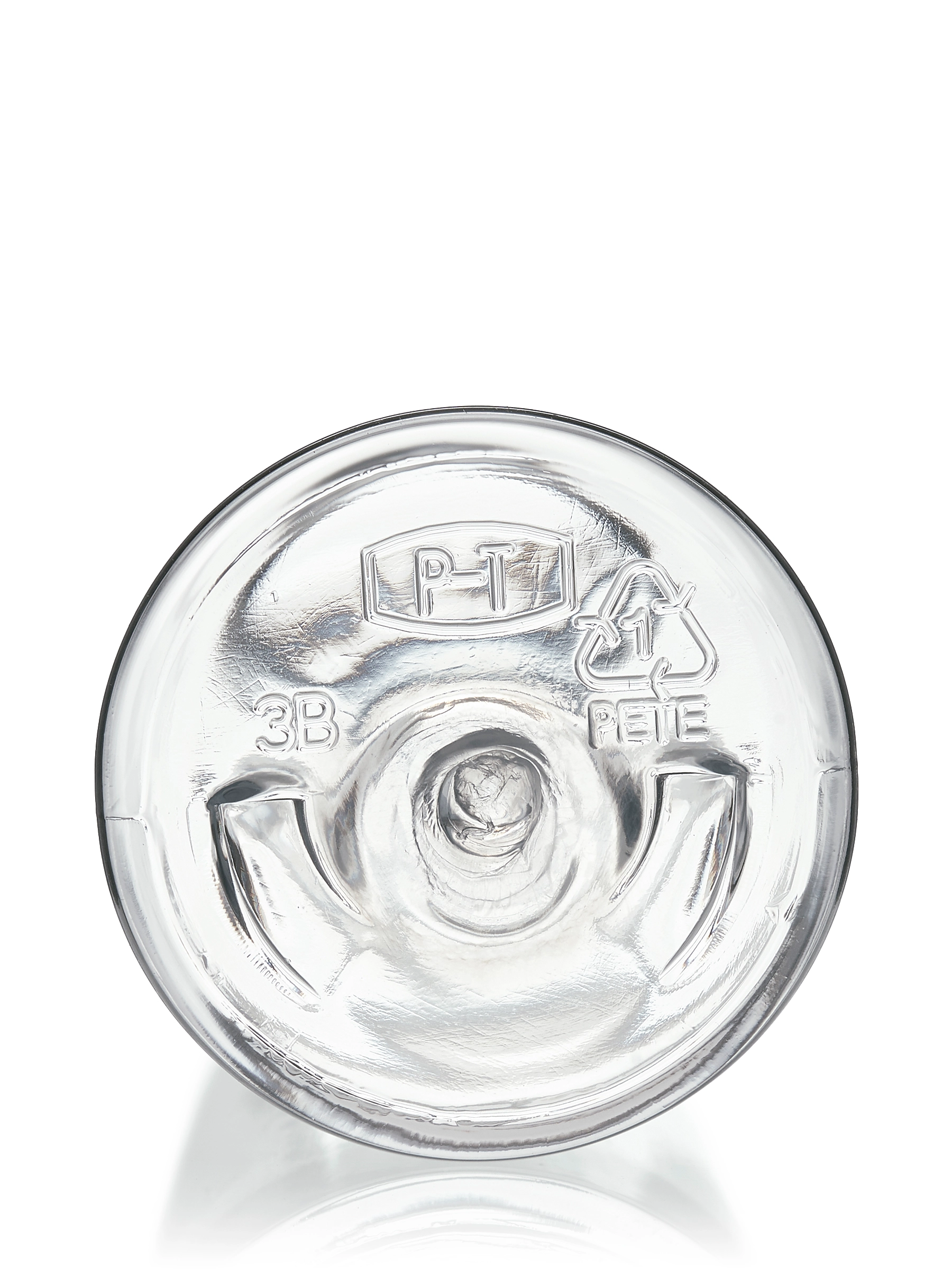 125 ml Clear PET Plastic Cylinder Round Bottle – B458CL