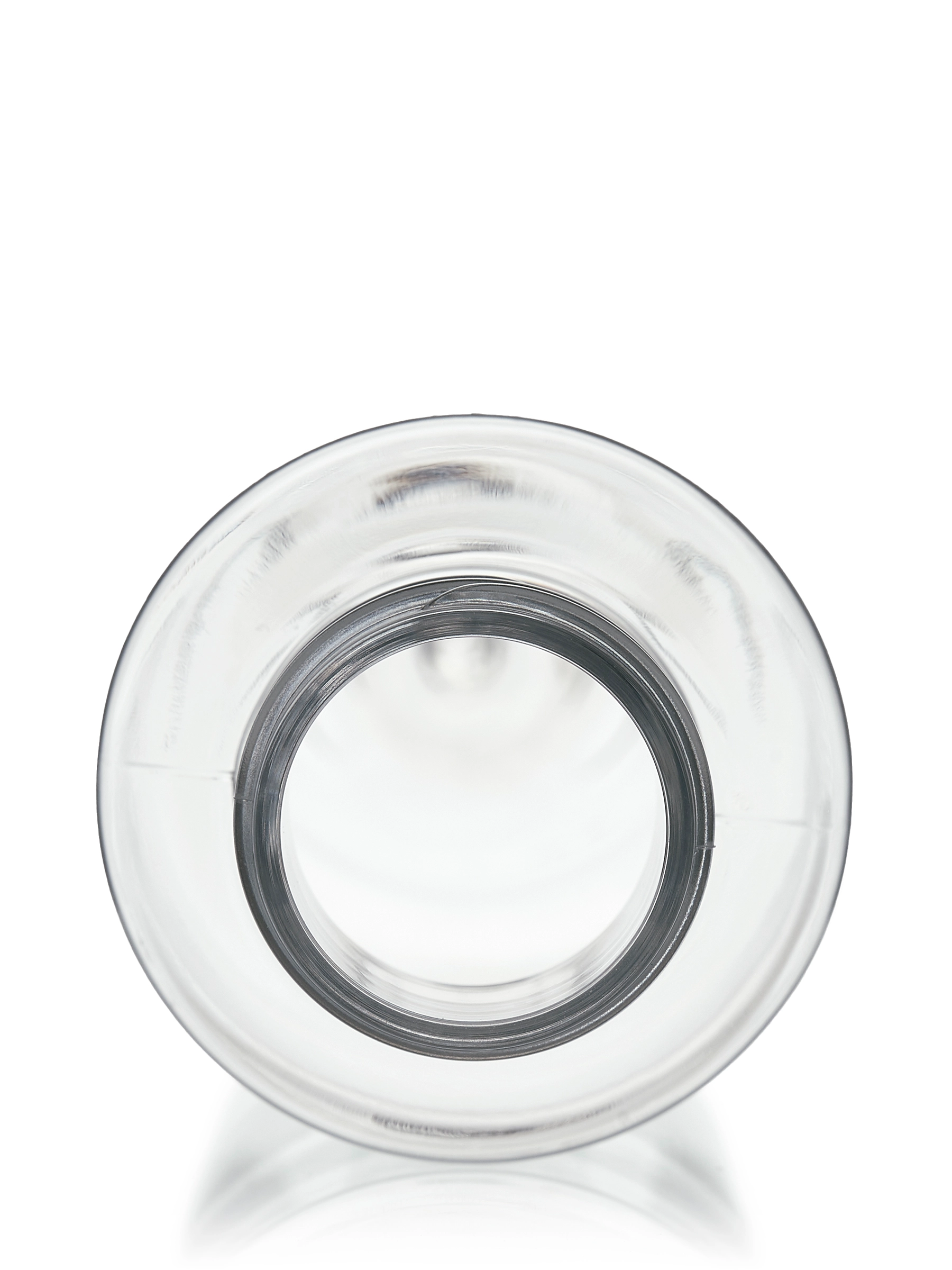 125 ml Clear PET Plastic Cylinder Round Bottle – B458CL