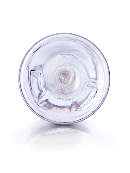 8 oz Clear PET Plastic Cylinder Round Bottle – B460CL