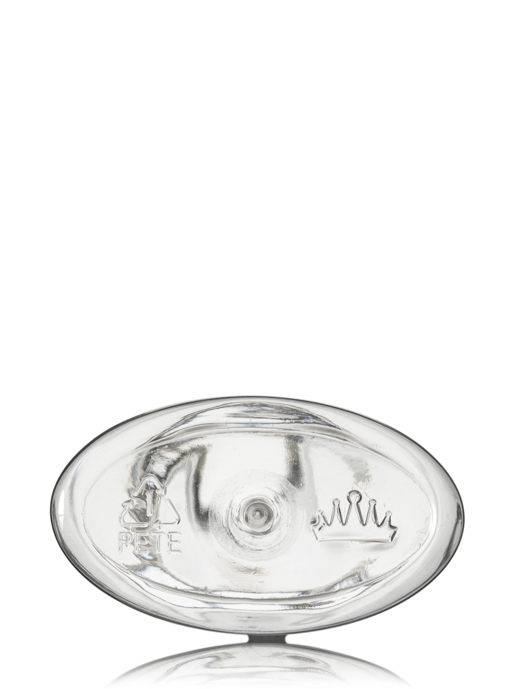 8 oz Clear PET Plastic Cosmo Oval Bottle – B463CL