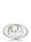 8 oz clear PET plastic cosmo oval bottle with 24-410 neck finish