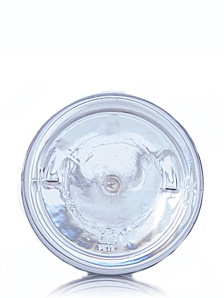4 oz Clear PET Plastic Cosmo Round Bottle – B464