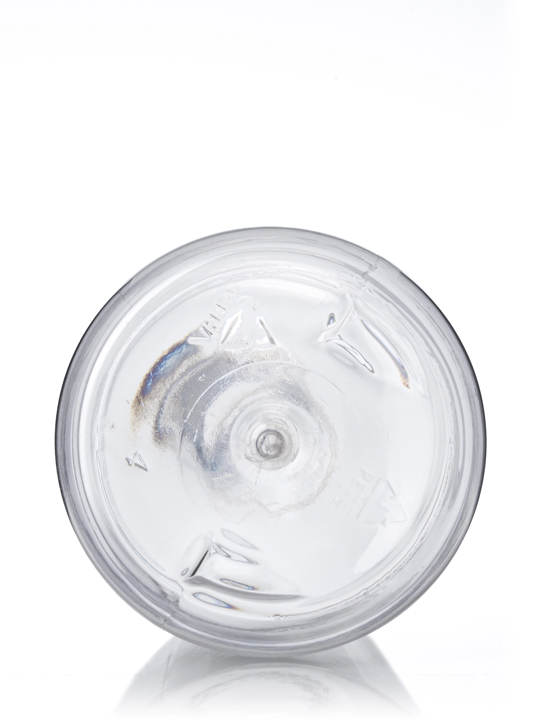 12 oz Clear PET Plastic Boston Round Bottle – B505CL