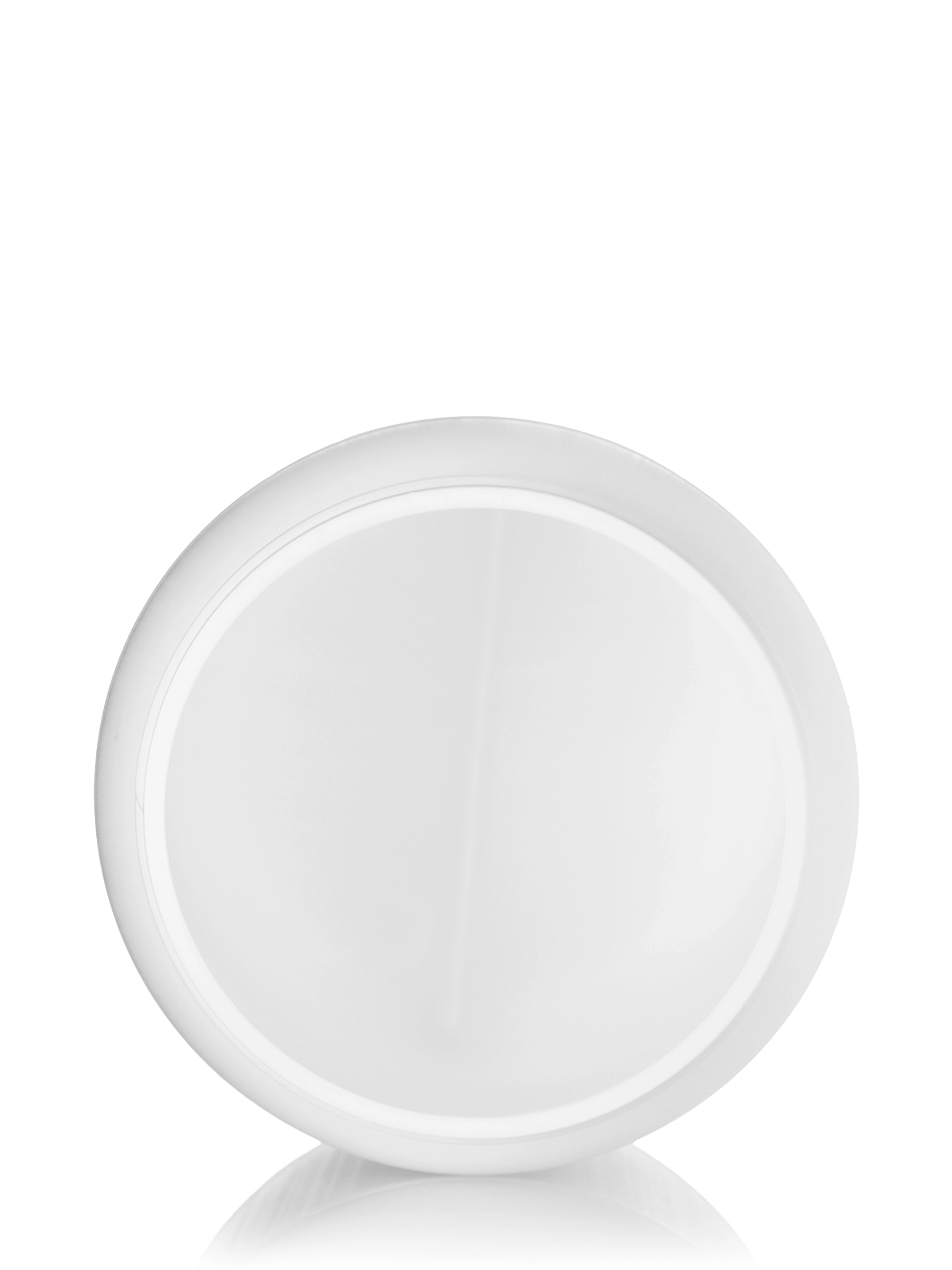 2000 cc White HDPE Plastic Wide-Mouth Container – B551