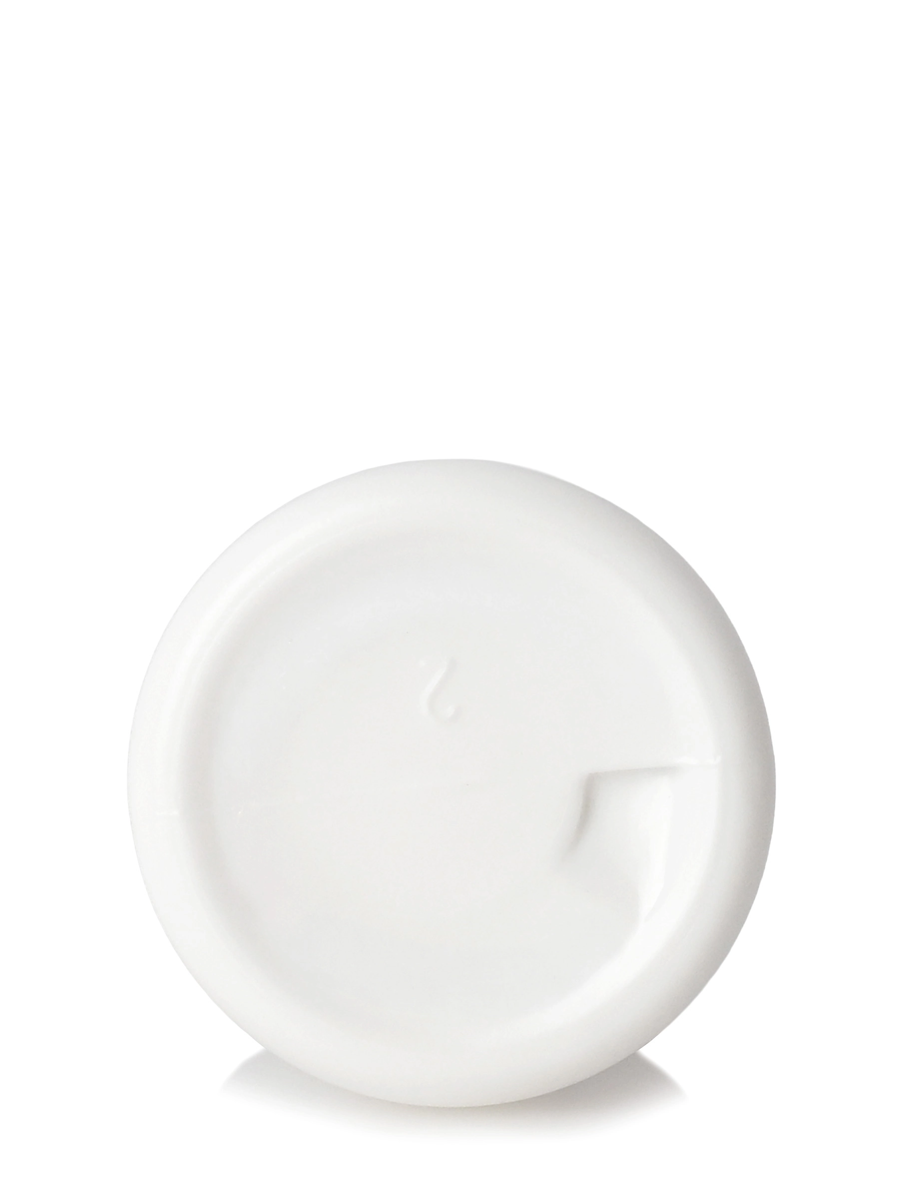 1 oz White HDPE Plastic Cylinder Round Bottle – B585WH